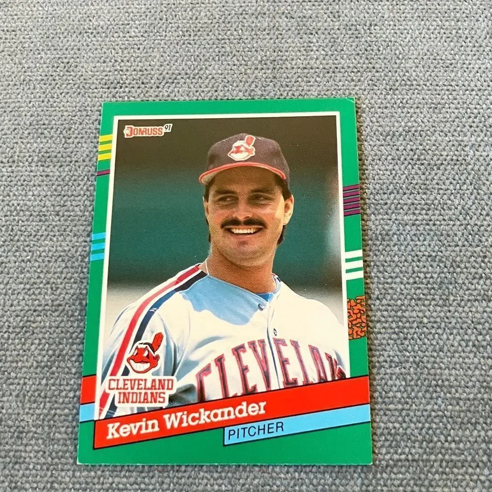 1991 Donruss Cleveland Indians Baseball Card Trading Card
